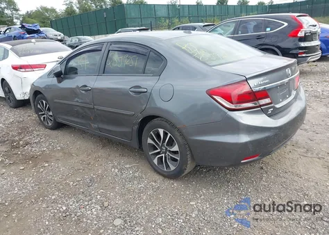 2013 Honda Civic Ex-L z USA, uszkodzony, nr VIN 19XFB2F9XDE218403